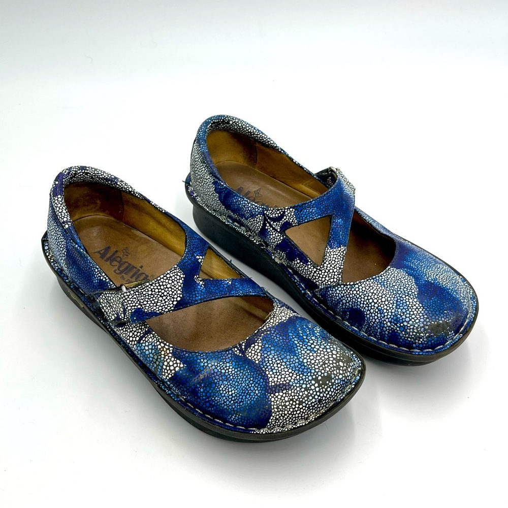 Algeria blue Day381 Mary Jane shoes 37